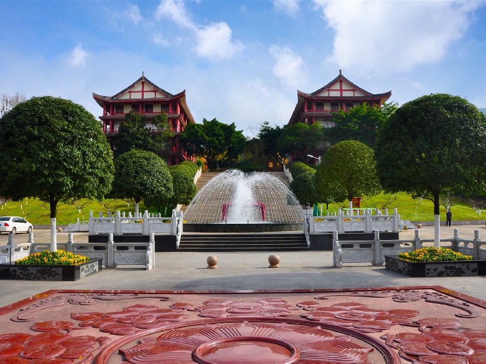 成都龙泉长松寺公墓——节地生态葬 壁葬 树葬 花坛葬 草坪葬